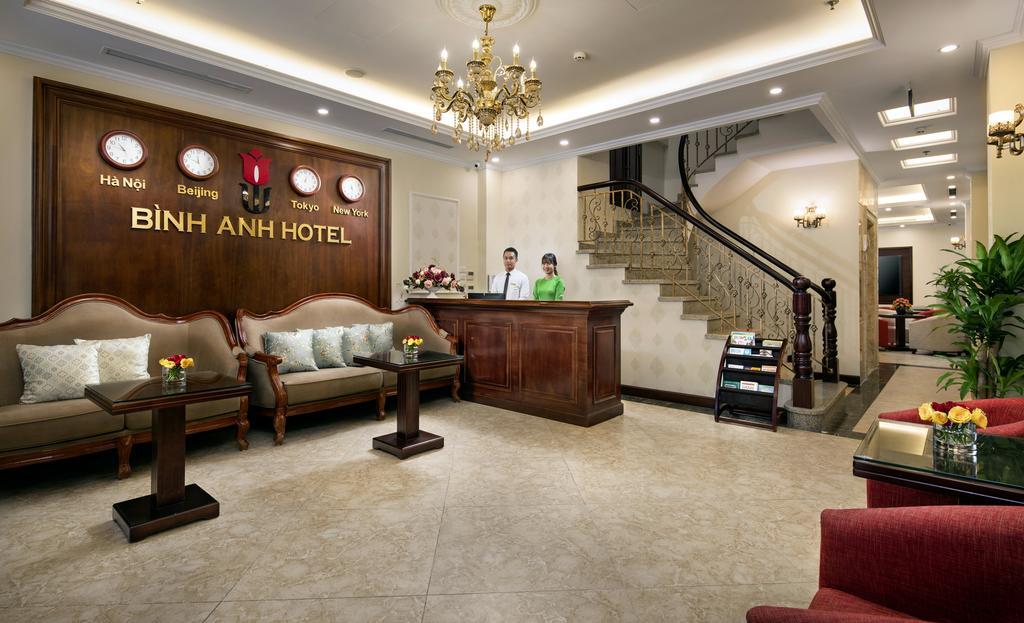 Binh Anh Hotel Hanói Exterior foto