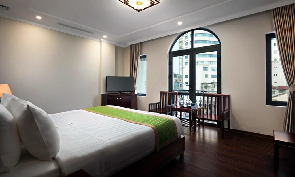 Binh Anh Hotel Hanói Exterior foto
