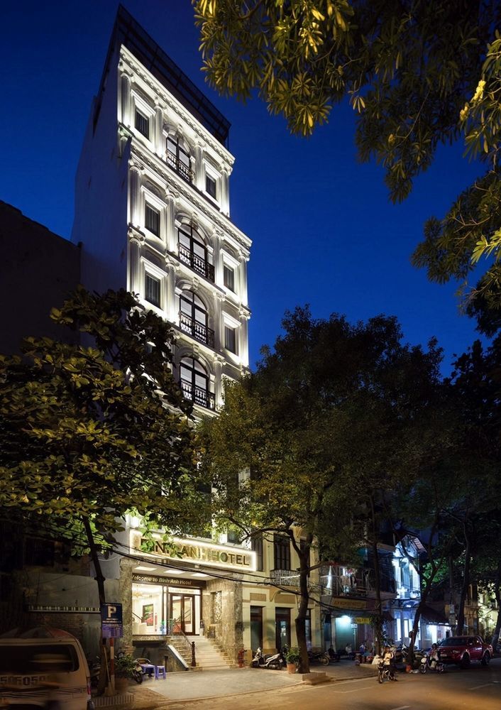 Binh Anh Hotel Hanói Exterior foto
